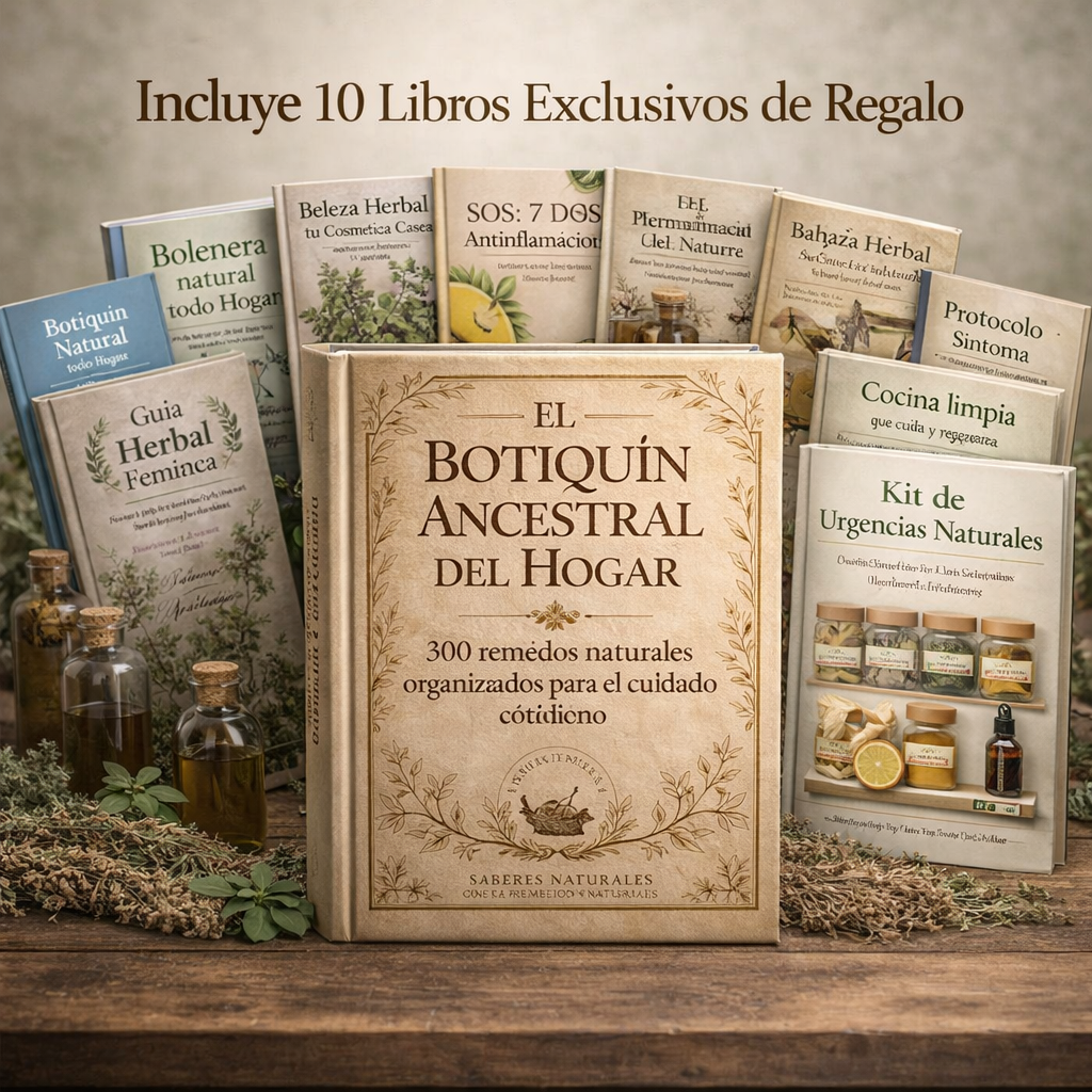 El Botiquín Ancestral del Hogar + 10 Libros Exclusivos de REGALO